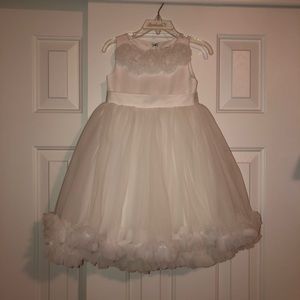 baby girls white easter dress